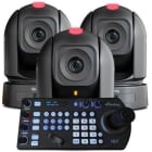 Sidev - 3x P240 Noir et 1x Clavier PTZ