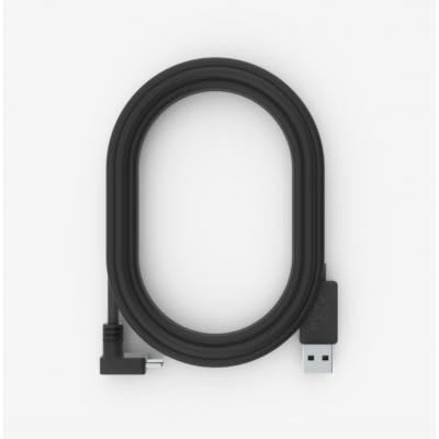 Sidev - USB-C vers USB-A noir (2 m)
