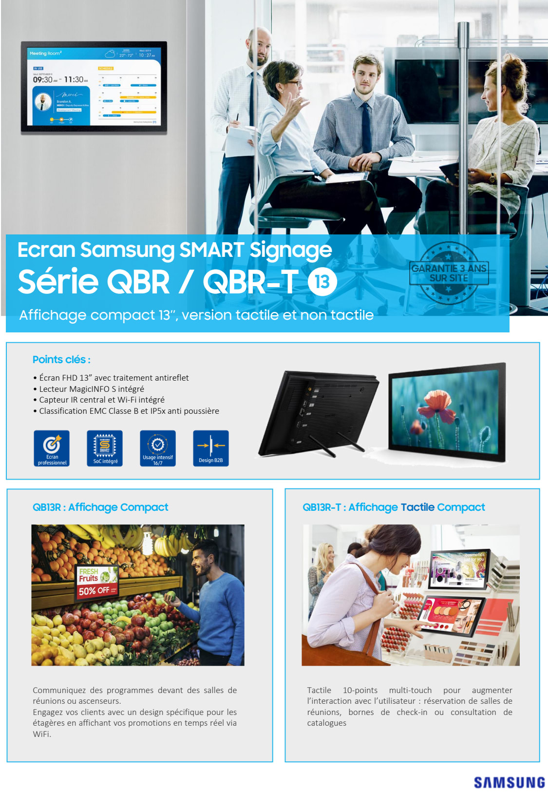 Sidev - Moniteur tactile 13''39