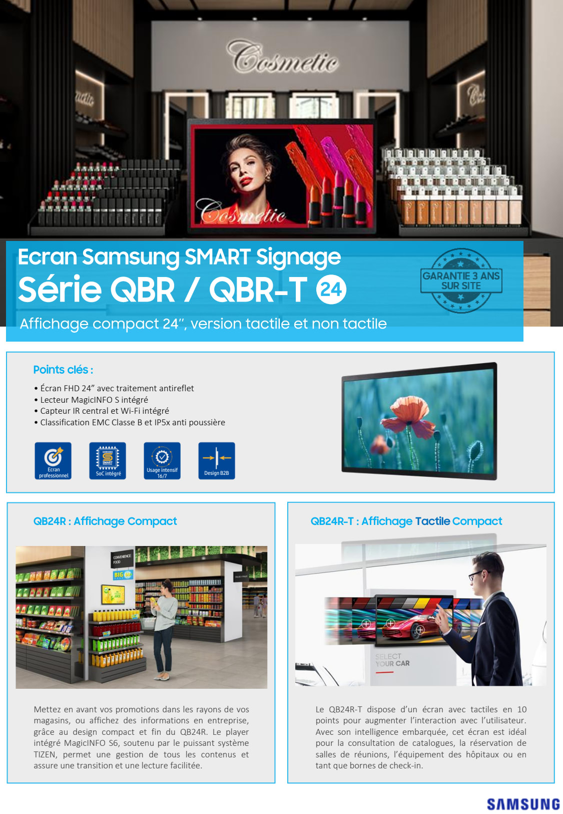 Sidev - Moniteur 24'' Full H
