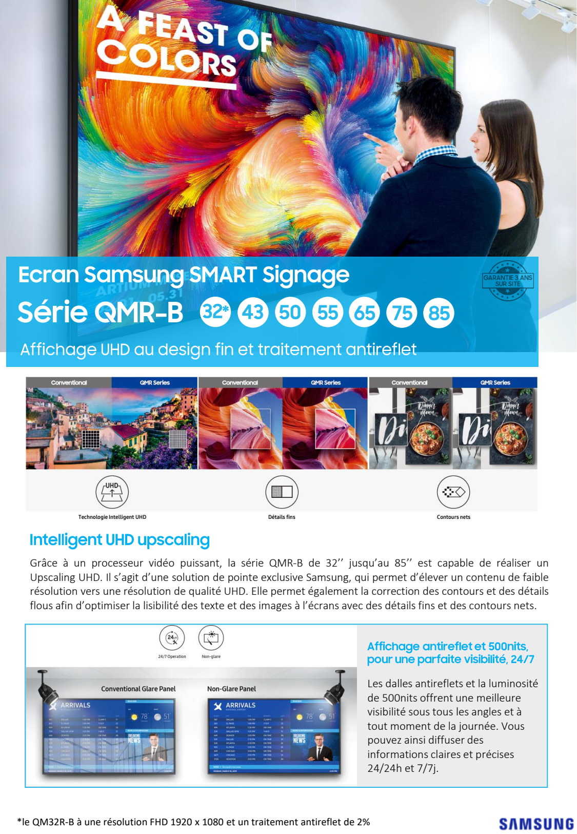 Sidev - Moniteur 32 FHD usage 24