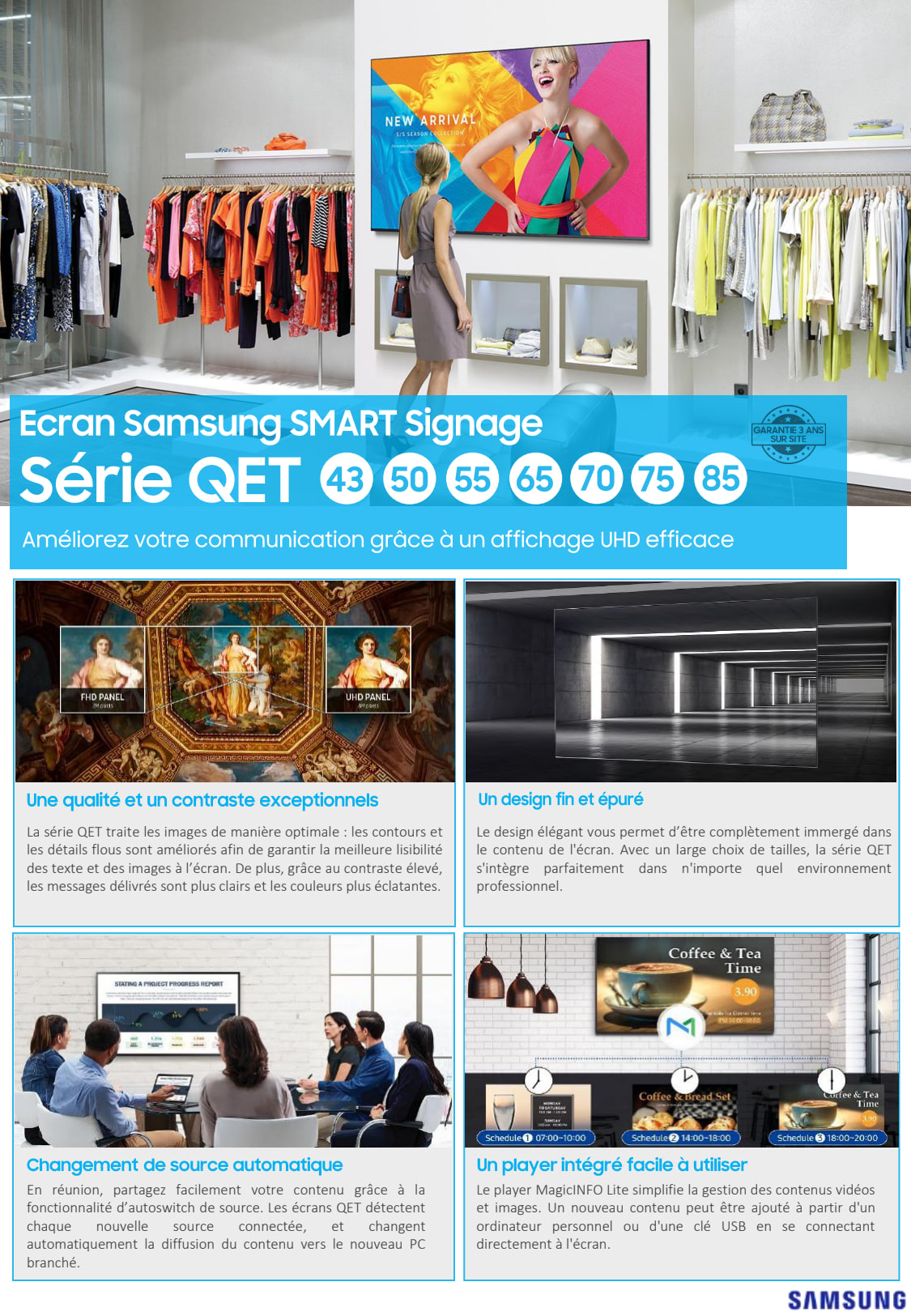 Sidev - Moniteur standard 55 usa