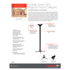 Sidev - Support plafond modulaire pour