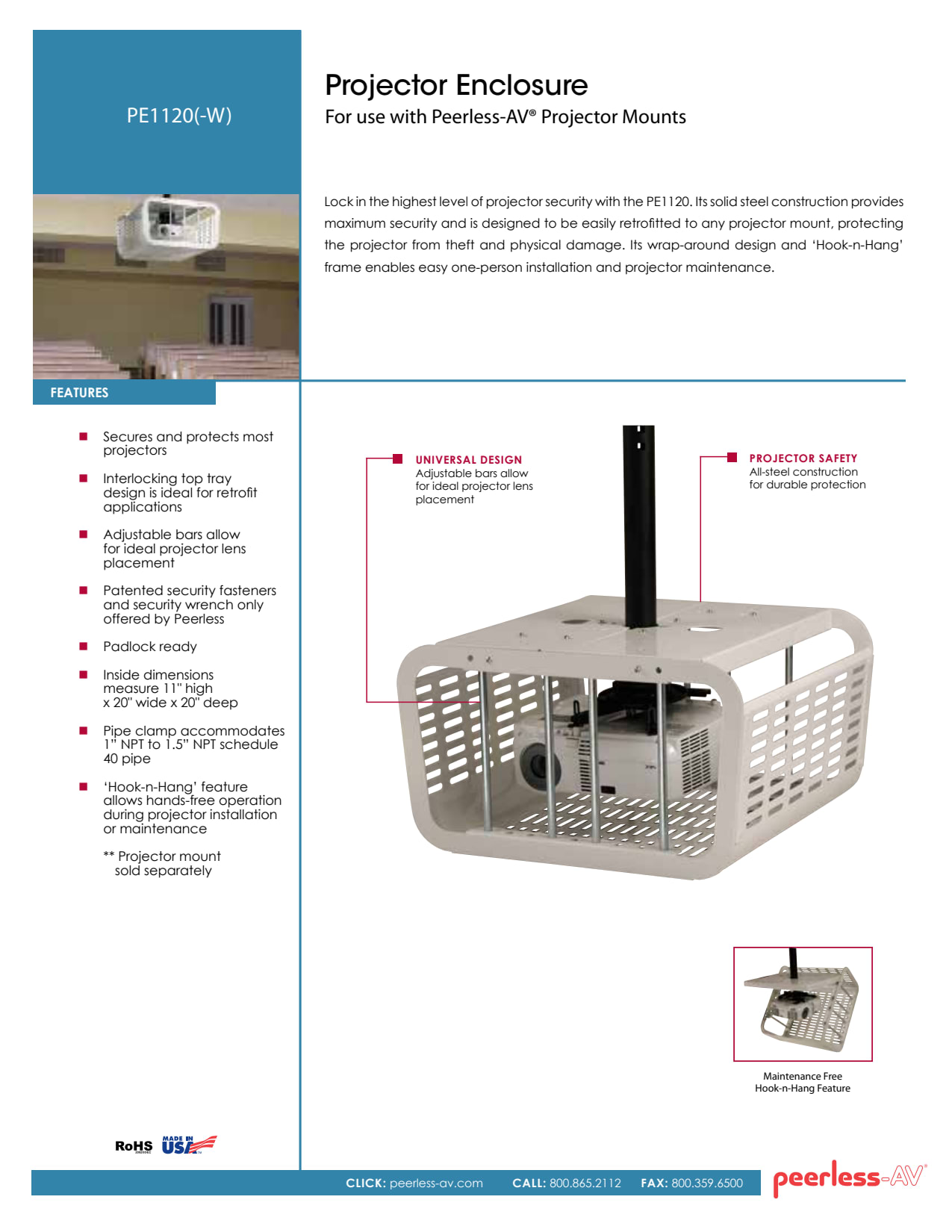 Sidev - Enceinte de protection pour pr