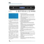 Sidev - Ampli Touring DSP Ethernet 4x4