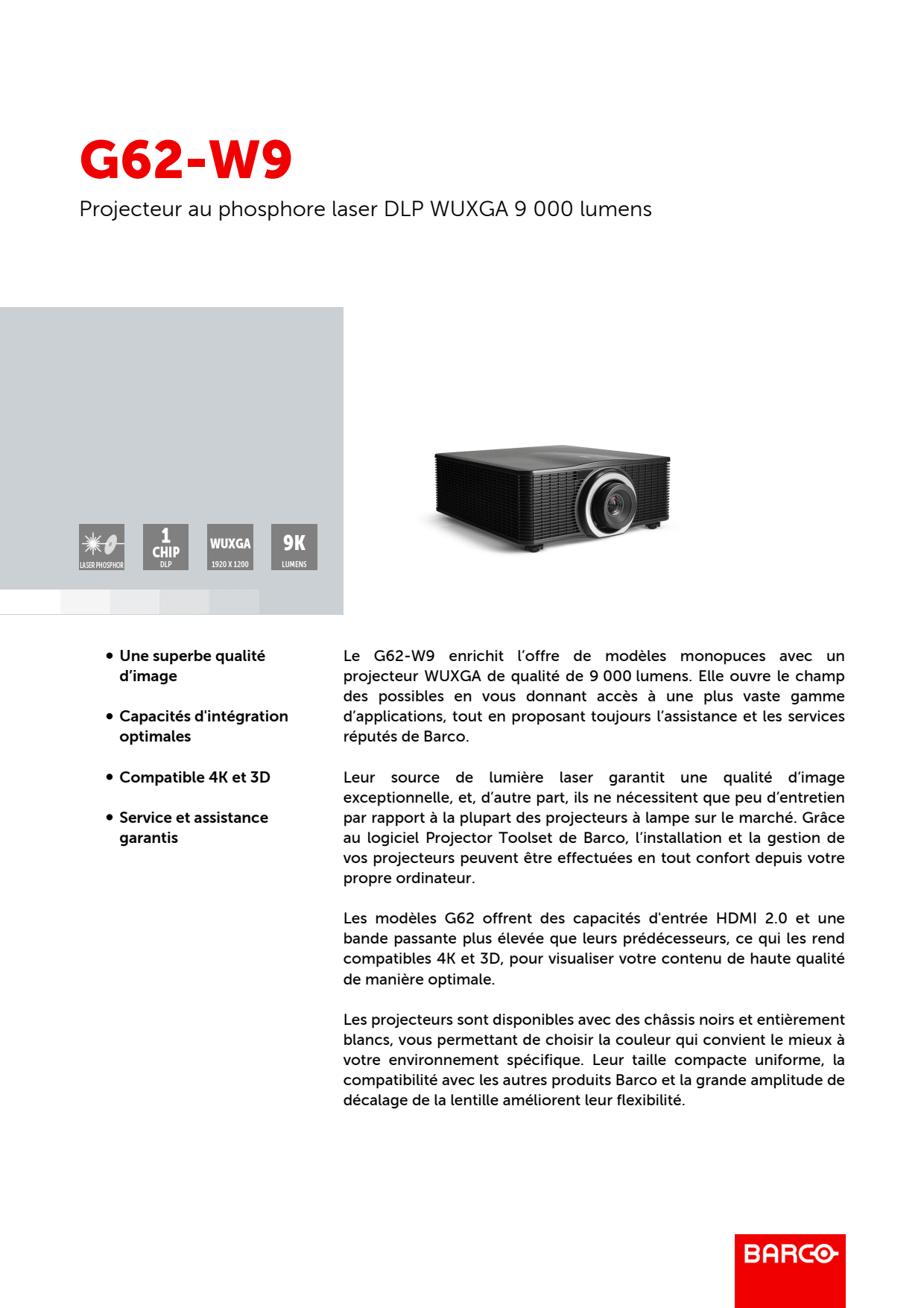 Sidev - Projecteur au phosphore laser
