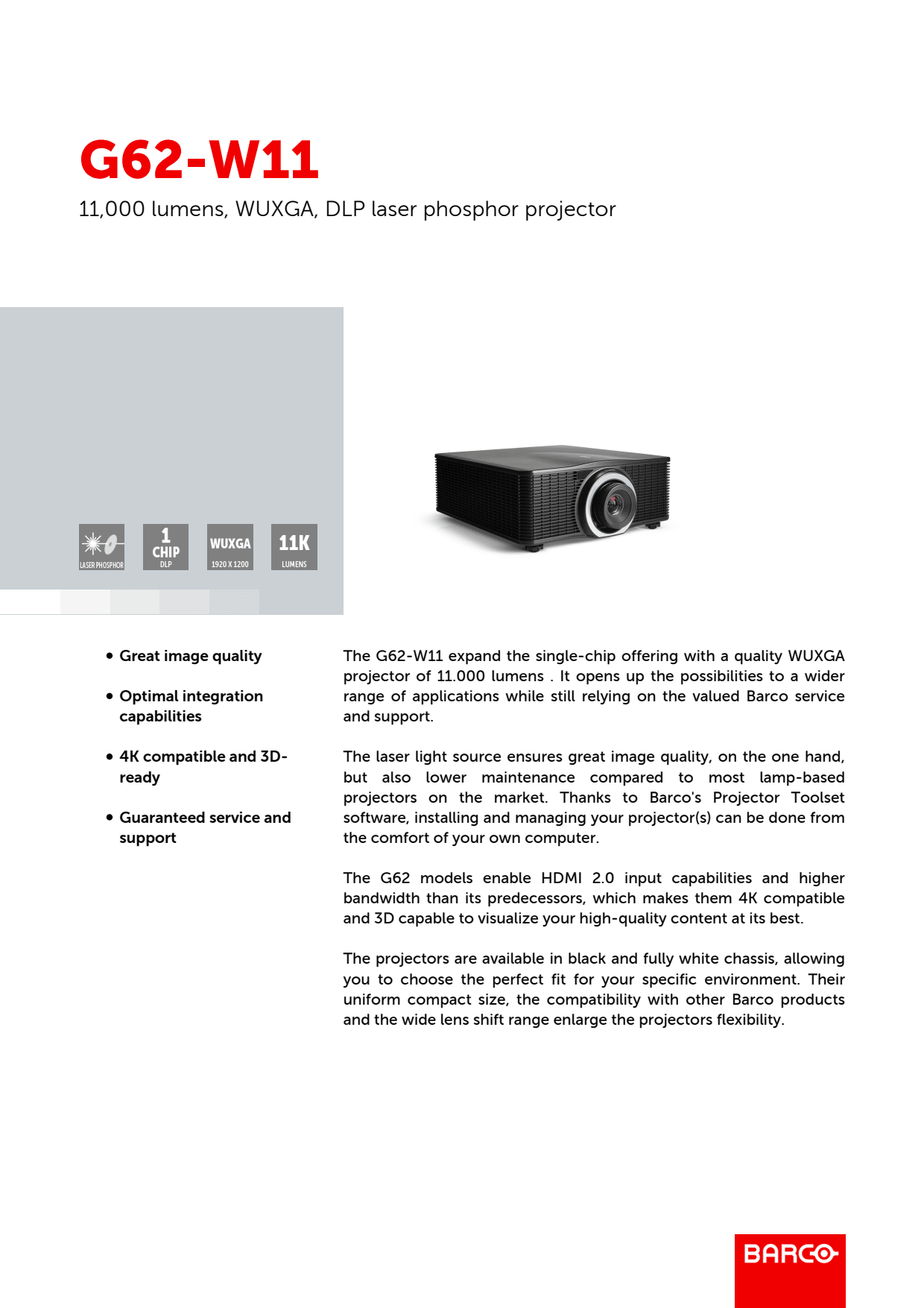Sidev - Projecteur laser au phosphore
