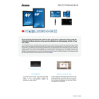 Sidev - Ecran tactile IIYAMA 49'e