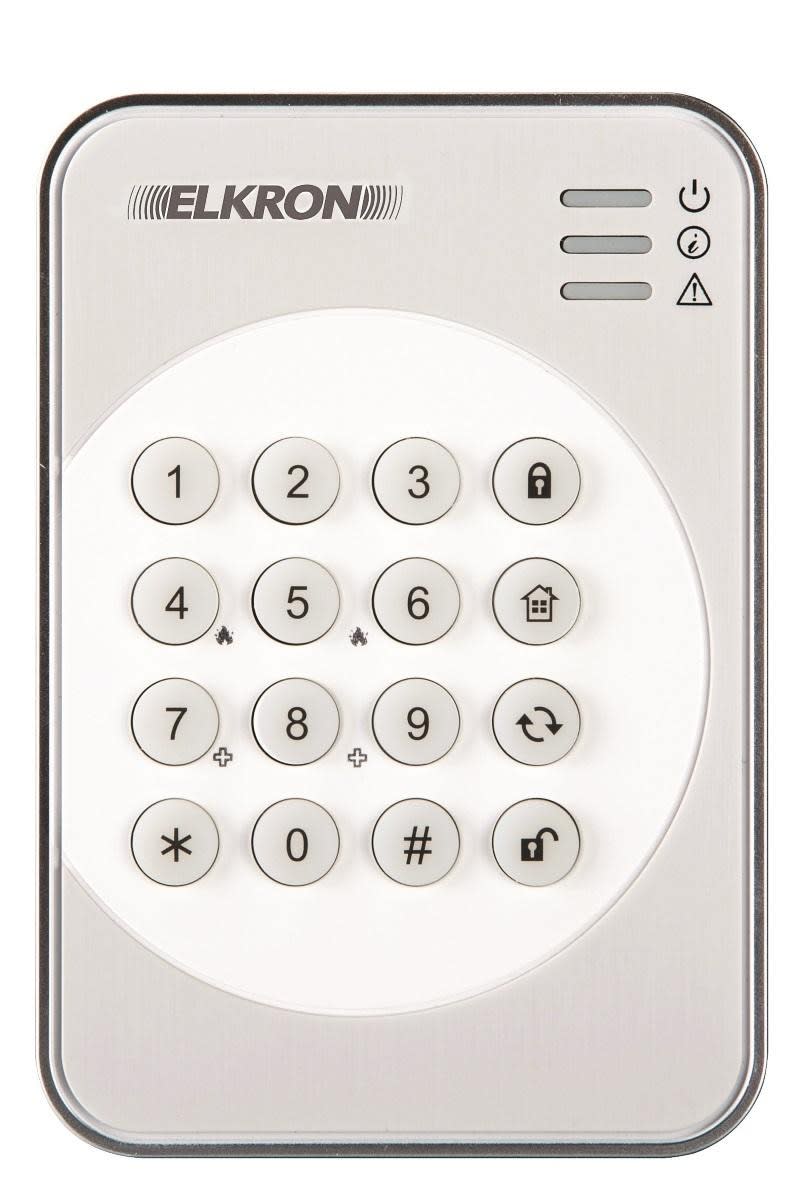 Elkron - Ce produit est Clavier Led Radio pour les systèmes intrusions