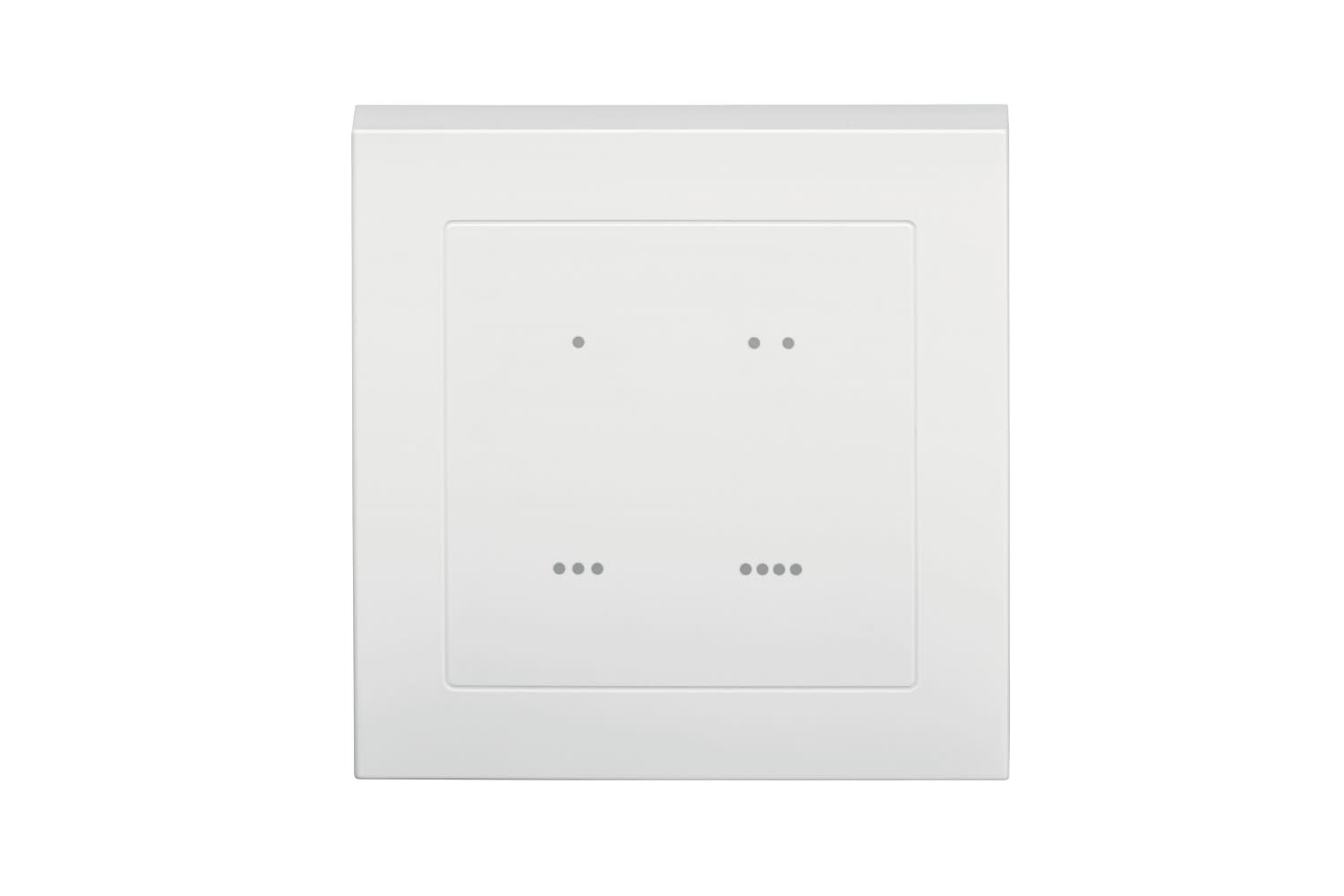 Elkron - Commande 4 Scenarios Zigbee Compatible Egon Et Mp3000