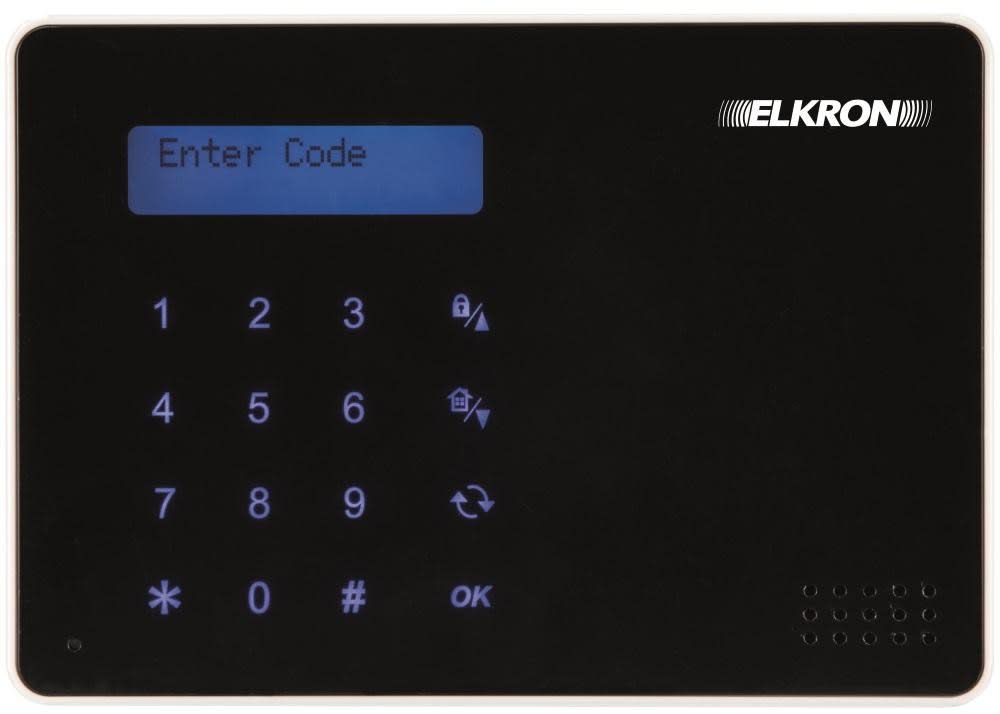 Elkron - Clavier Lcd Zigbee Tactile