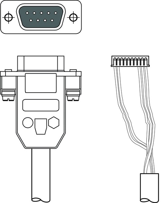 Leuze Electronic - K-CB-SUBP-3000 Adapté pour: QUATTRO (unité de commande pour rideaux lumineux KON