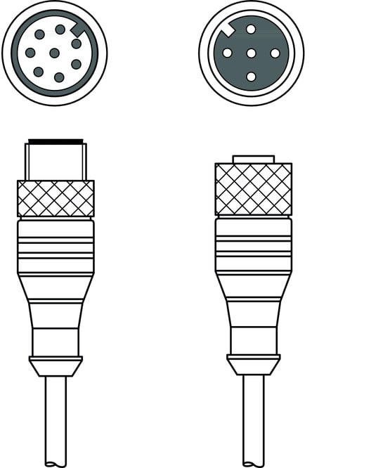 Leuze Electronic - ECO-SD-Set Adapté pour: Barrières immatérielles de sécurité SOLID-2 / SOLID-2E C
