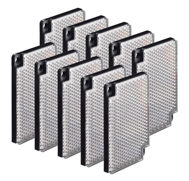 Leuze Electronic - TKS 40x60.A Forme: Rectangulaire Taille des prismes triples: 2,3 mm Surface réfl