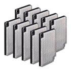 Leuze Electronic - TKS 40x60.A Forme: Rectangulaire Taille des prismes triples: 2,3 mm Surface réfl