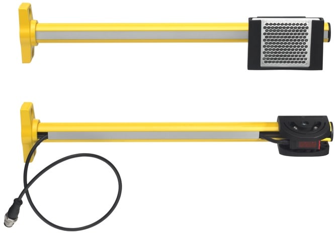 Leuze Electronic - Set-AC-MTX.2-1S-100 Adapté pour: Barrages immatériels multifaisceaux de sécurité