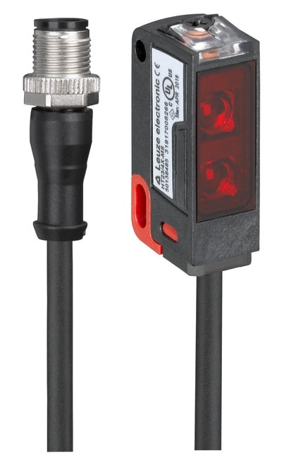 Leuze Electronic - HT23/2X-200-M12 Portée limite: 0,005 ... 0,4 m Source lumineuse: LED, Rouge Tens