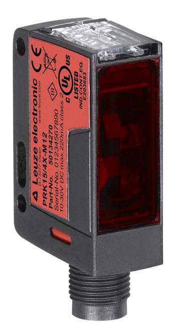 Leuze Electronic - LS15/XX-M12 Portée limite: 0 ... 30 m Source lumineuse: LED, Rouge Tension d'ali