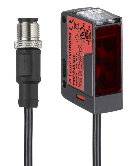Leuze Electronic - LS15/XX-200-M12 Portée limite: 0 ... 30 m Source lumineuse: LED, Rouge Tension d