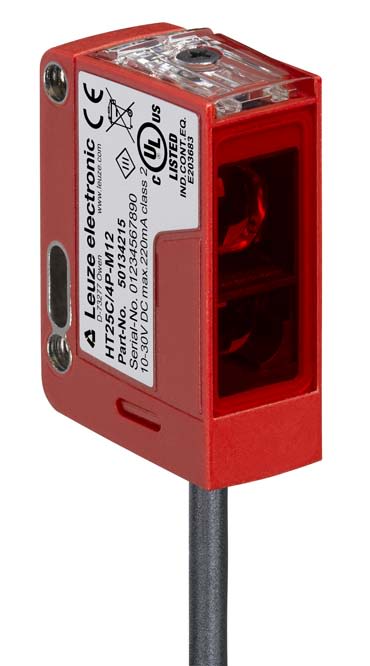 Leuze Electronic - HT25CL1/2N Portée limite: 0,005 ... 0,6 m Source lumineuse: Laser, Rouge Classe