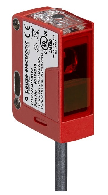 Leuze Electronic - PRK25C.TT3/2N Application: Détection des bouteilles fortement transparentes, Dét