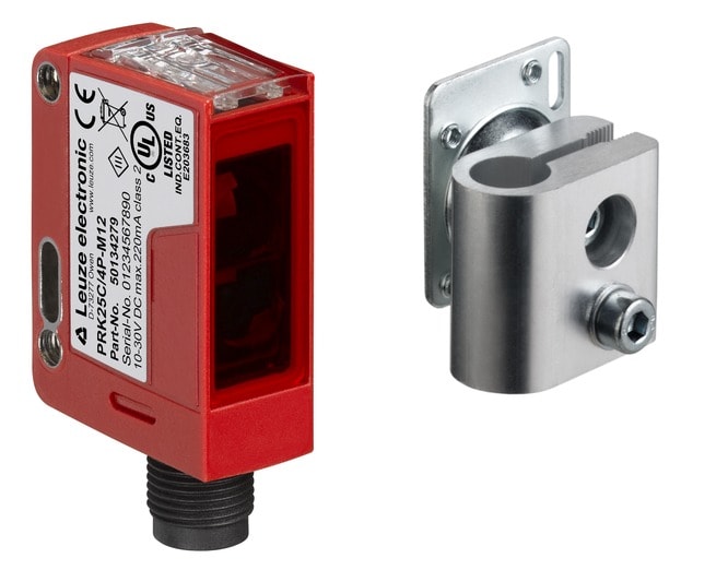 Leuze Electronic - Set PRK25CD4PM12 BTU200MD12 Application: Détection d'objets sous film étirable P
