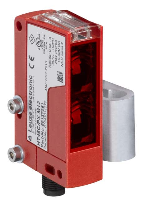 Leuze Electronic - SET PRK46C.D/4P-M12BTU300M-D12 Application: Détection d'objets sous film étirabl