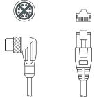 Leuze Electronic - KSS GB-M12-8W-RJ45-A-P7-100 Adapté pour interface: Ethernet Connexion 1: Connect