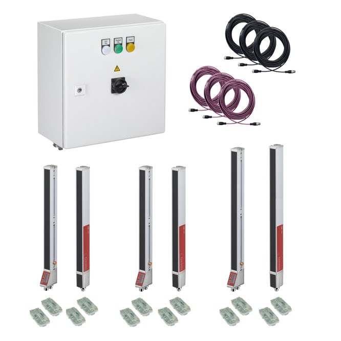 Leuze Electronic - CMS748i-0960-0480-0640 Portée de fonctionnement: 0,1 ... 4,5 m, Portée garantie