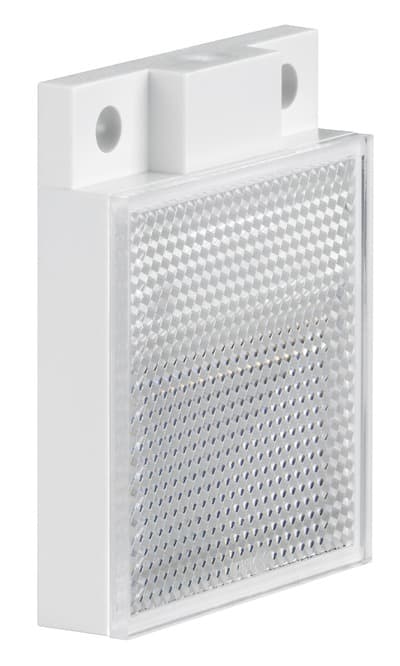 Leuze Electronic - MTKS 35x35 Forme: Rectangulaire Taille des prismes triples: 1,2 mm Surface réflé