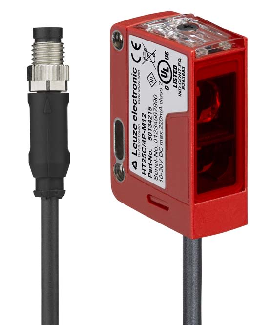 Leuze Electronic - HT25C.XL/4P-200-M8Modèle spécial: Spot lumineux très long (XL) Portée limite: 0