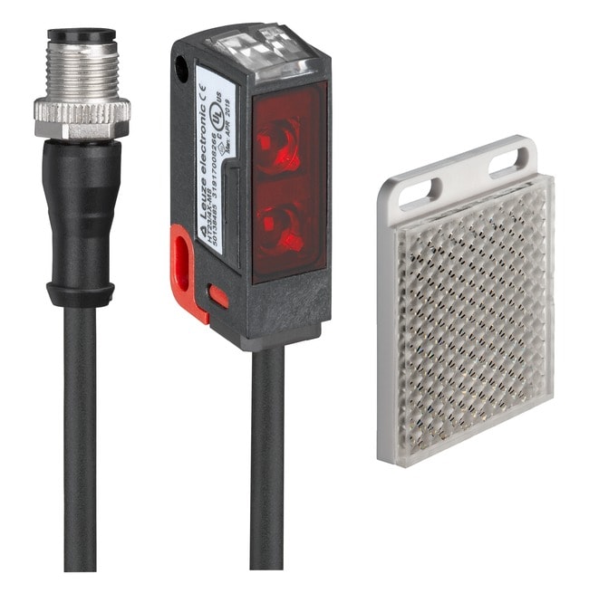 Leuze Electronic - SET PRK23/4X-200-M8TKS50x50.1 Modèle spécial: Lot d'articles Portée limite: 0,1