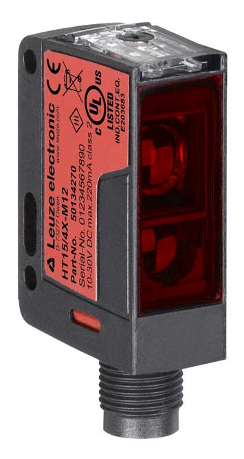 Leuze Electronic - HT15I/PX-M12 Portée limite: 0,012 ... 1 m Source lumineuse: LED, Infrarouge Tens