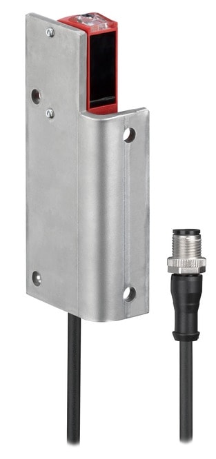 Leuze Electronic - SET HT3CIX4P200M12BTX003M572 Application: Détection d'étiquettes sur des bouteil