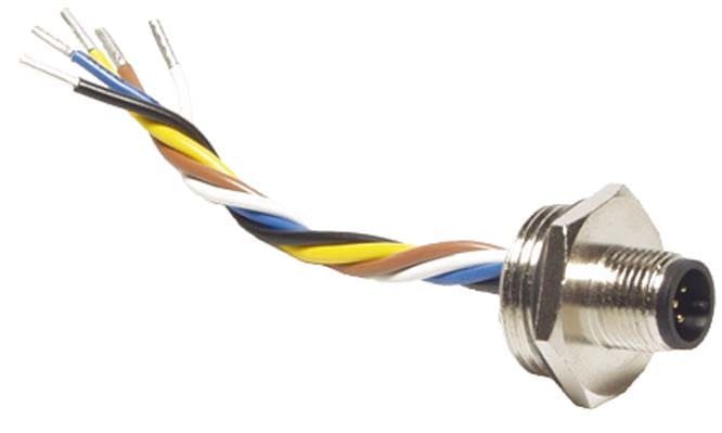 Leuze Electronic - AC-PLM-19 Connexion: Connecteur rond, M23, Métallique, Axiale, 19 pôles Nombre d