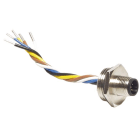 Leuze Electronic - AC-PLM-19 Connexion: Connecteur rond, M23, Métallique, Axiale, 19 pôles Nombre d