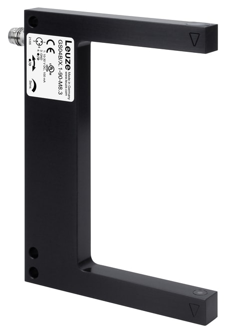 Leuze Electronic - GS04B/P.1-90-M8.3 Principe physique: Optique Source lumineuse: LED, Rouge Tensio