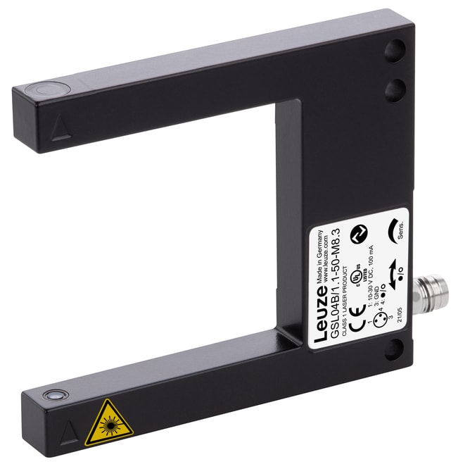 Leuze Electronic - GSL04B/1.1-50-M8.3 Principe physique: Optique Source lumineuse: Laser, Rouge Ten