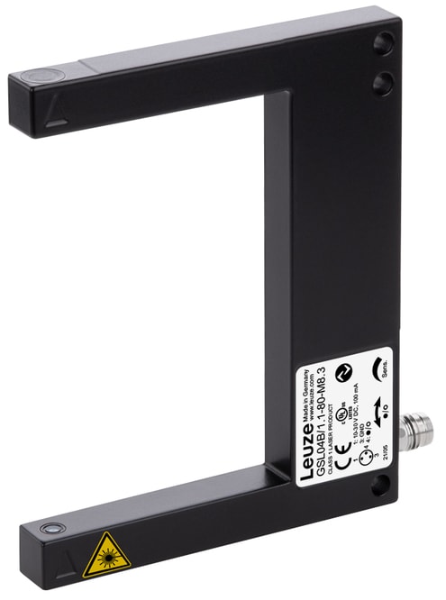 Leuze Electronic - GSL04B/1.1-80-M8.3 Principe physique: Optique Source lumineuse: Laser, Rouge Ten