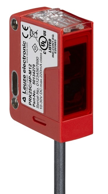 Leuze Electronic - LE25CI.XR1/2N Application: Détection de produits conditionnés en sachets Tension