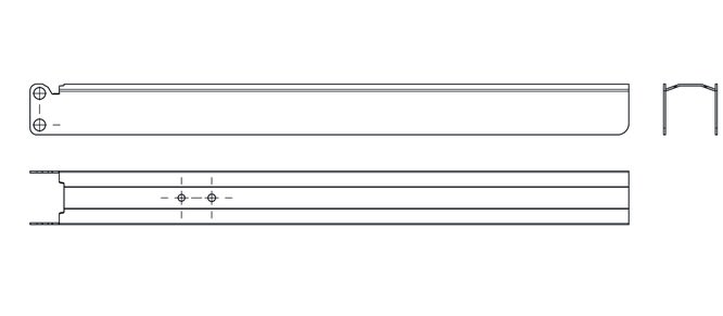 Leuze Electronic - FS 14EMLX.5 Adapté pour: Fourches de la série 12, Fourches de la série 14E Dimen