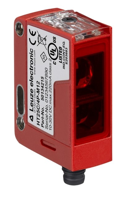 Leuze Electronic - HT25CI.XF/4P-M8 Modèle spécial: Élimination du premier plan jusqu?à 85 mm max. P