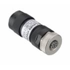 Leuze Electronic - D PL-M12-5A-PWR Nombre de connexions: 2 pièce(s) Connexion 1: Connecteur rond, M