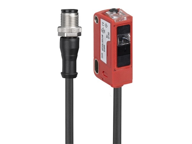 Leuze Electronic - KRT3CM.L3S2/4T-200-M12Modèle spécial: Entrée d'apprentissage, Fonction temporell