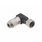 Leuze Electronic - D U-M12-4W-M-SK Connexion: Connecteur rond, M12, Coudé, Prise femelle, Codage A,