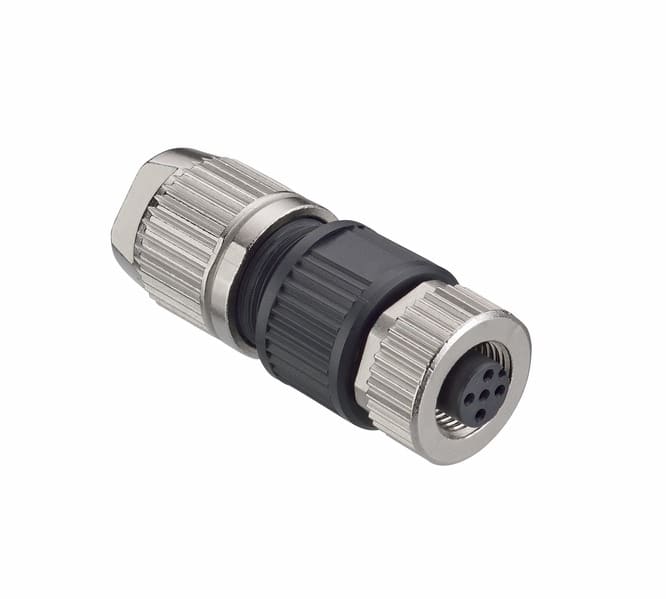 Leuze Electronic - D U-M12-5A-M-SK Connexion: Connecteur rond, M12, Axiale, Prise femelle, Codage A