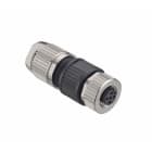 Leuze Electronic - D U-M12-5A-M-SK Connexion: Connecteur rond, M12, Axiale, Prise femelle, Codage A