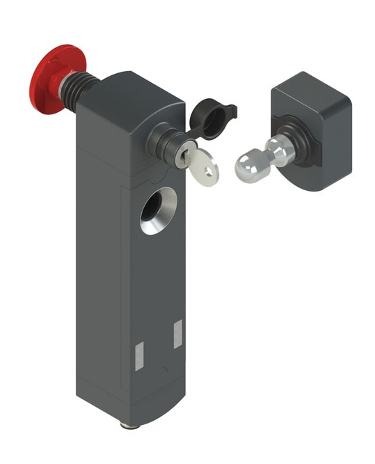 Leuze Electronic - L250-P41SL-M12B12-KYPB-UCA Série: L250 Fonctions: Dispositif de verrouillage ave