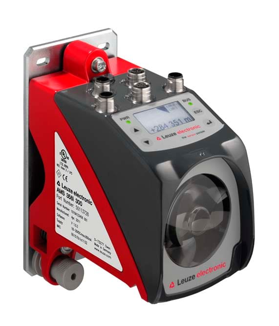 Leuze Electronic - AMS 348i 120Prémonté avec: Plaque de montage Source lumineuse: Laser Classe de p