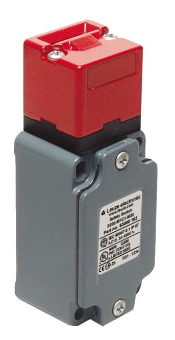 Leuze Electronic - S200-P5C1-M20 Attribution des contacts: 3NF, Contact glissant Entrée de câble: 1